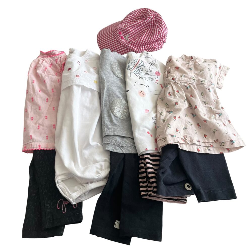 Girls summer bundle assortment size 6-12 months